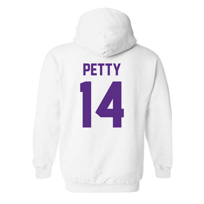 LSU - NCAA Softball : Karli Petty - Hooded Sweatshirt Sports Shersey