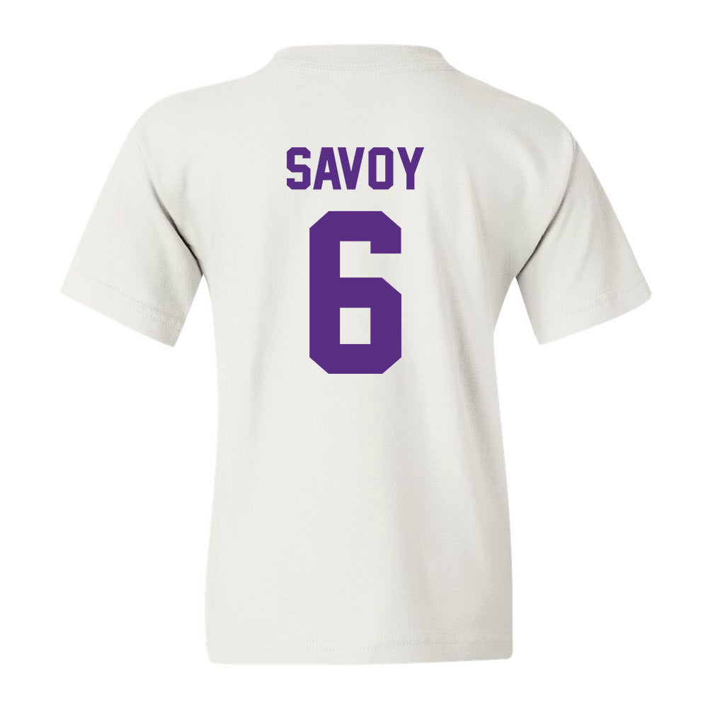 LSU - NCAA Softball : Abigail Savoy - Youth T-Shirt Sports Shersey