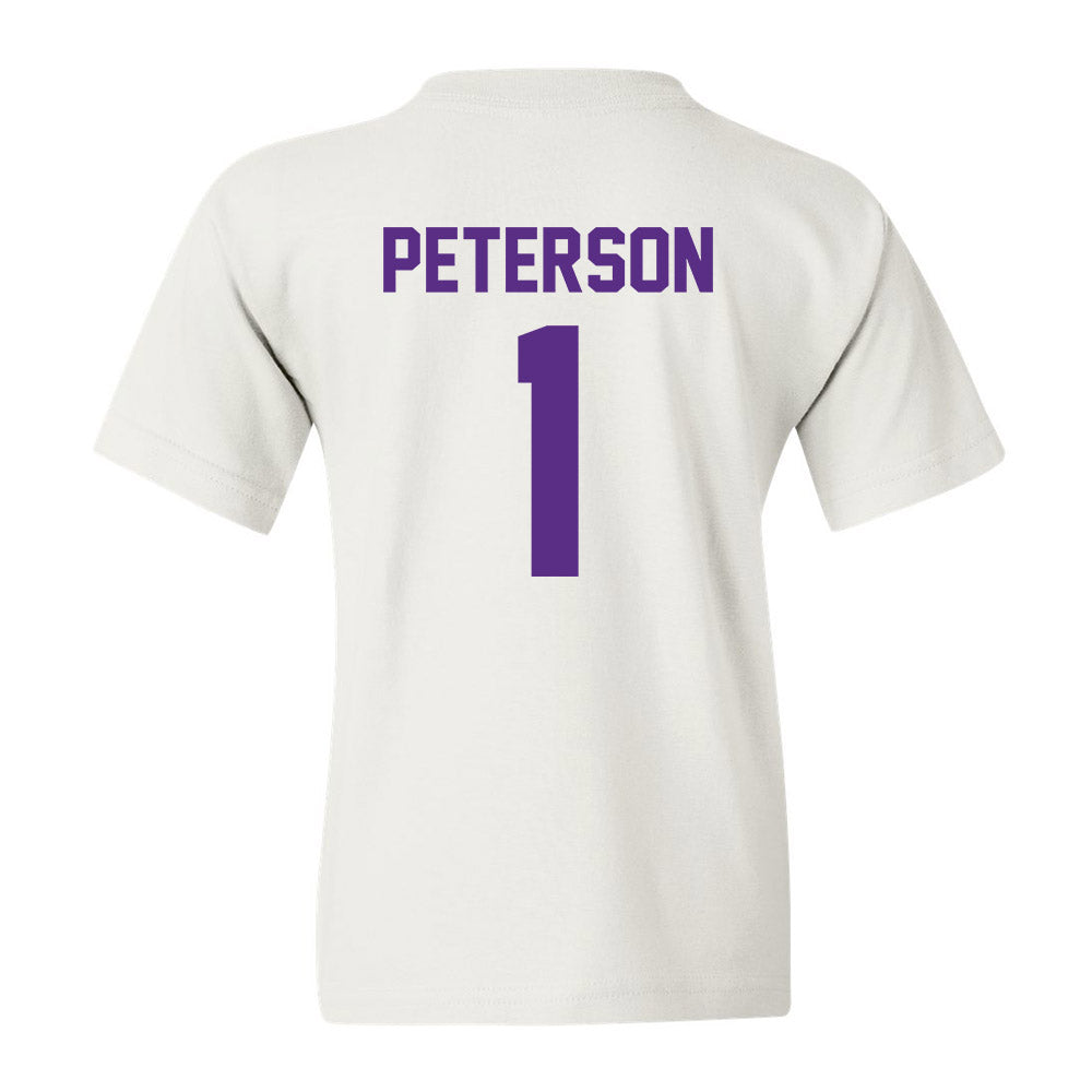 LSU - NCAA Softball : Sydney Peterson - Youth T-Shirt Sports Shersey