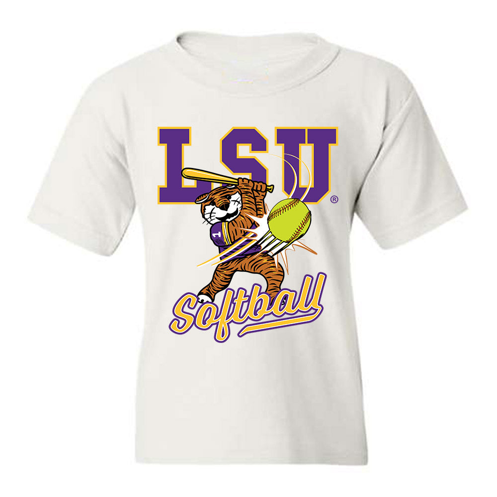 LSU - NCAA Softball : Karli Petty - Youth T-Shirt Sports Shersey