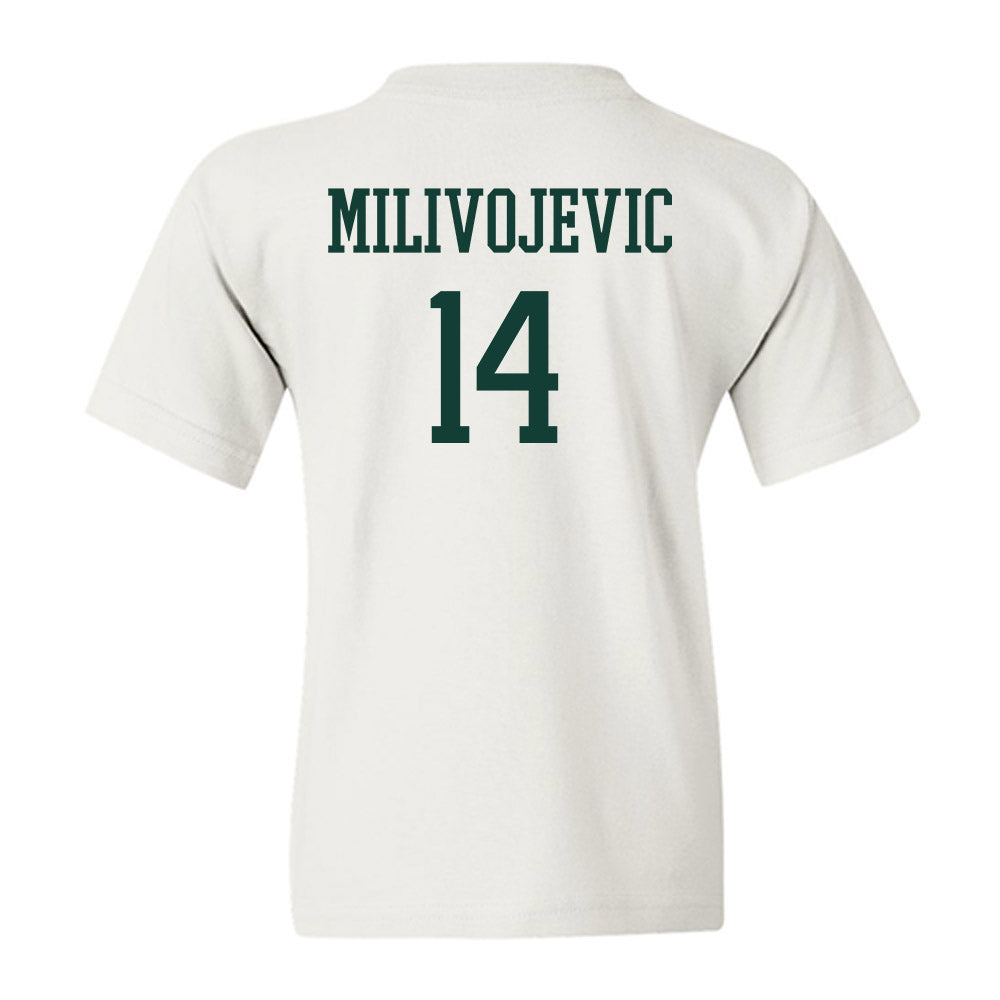 Michigan State - NCAA Football : Alessio Milivojevic - Youth T-Shirt-1