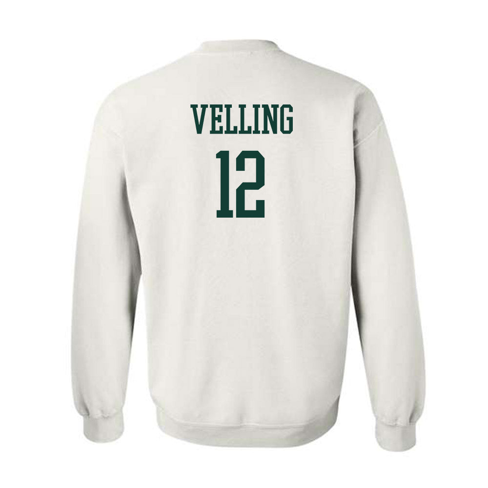 Michigan State - NCAA Football : Jack Velling - Crewneck Sweatshirt-1