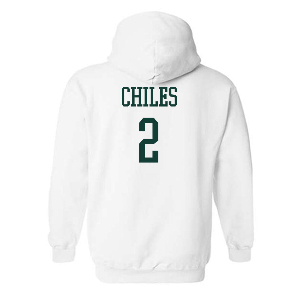 Michigan State - NCAA Football : Aidan Chiles - Hooded Sweatshirt-1