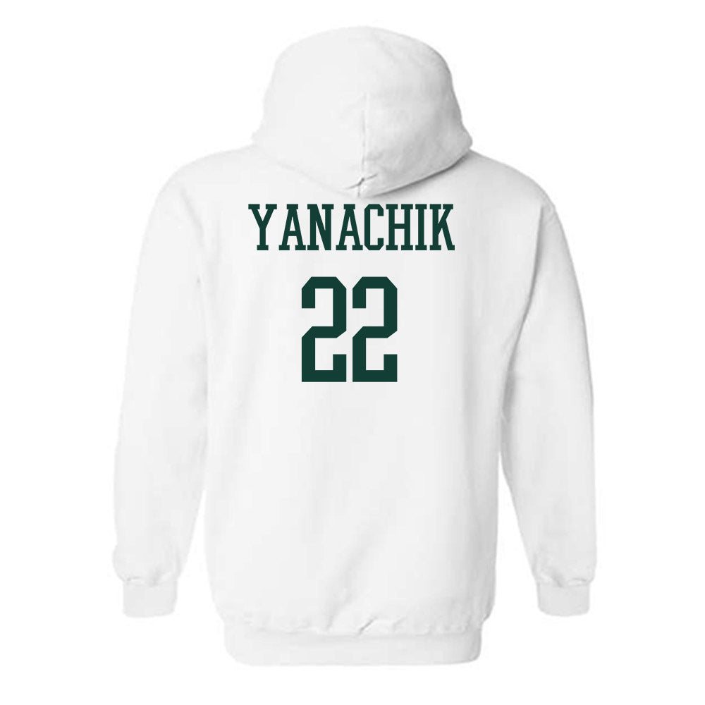 Michigan State - NCAA Football : Jack Yanachik - Hooded Sweatshirt-1