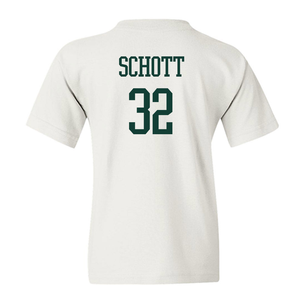 Michigan State - NCAA Football : James Schott - Youth T-Shirt-1