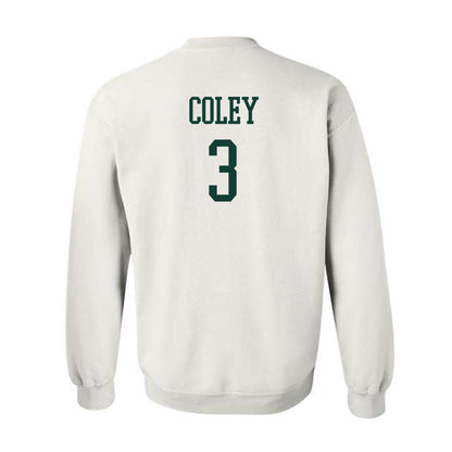 Michigan State - NCAA Football : Caleb Coley - Crewneck Sweatshirt-1