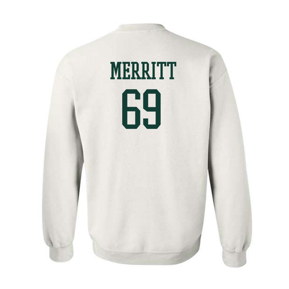 Michigan State - NCAA Football : Jacob Merritt - Crewneck Sweatshirt-1