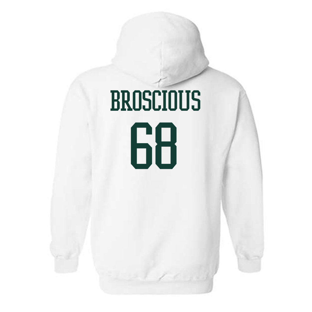 Michigan State - NCAA Football : Gavin Broscious - Hooded Sweatshirt-1