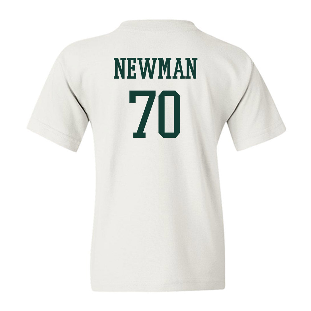 Michigan State - NCAA Football : Luke Newman - Youth T-Shirt-1