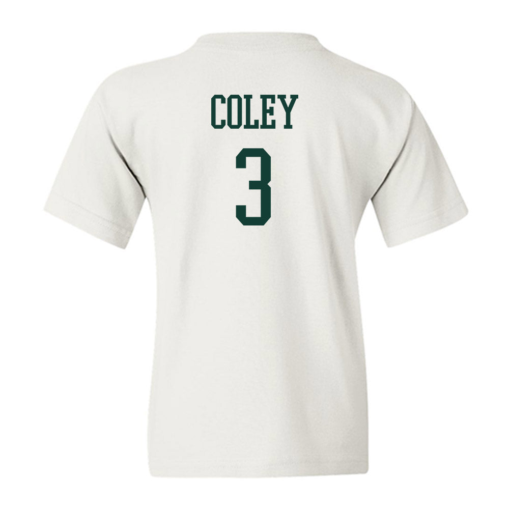 Michigan State - NCAA Football : Caleb Coley - Youth T-Shirt-1