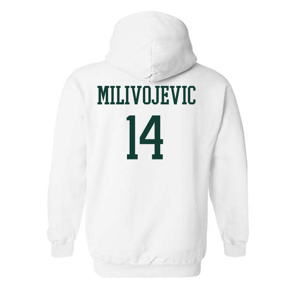 Michigan State - NCAA Football : Alessio Milivojevic - Hooded Sweatshirt-1