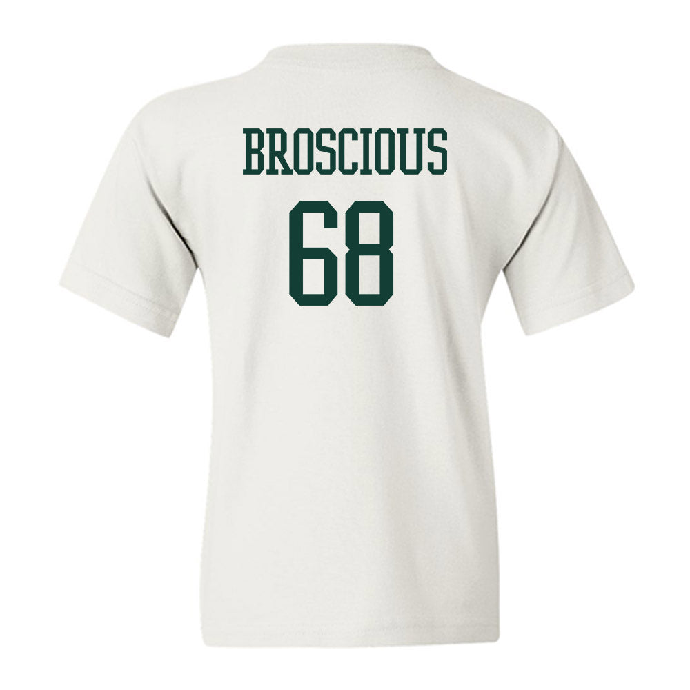 Michigan State - NCAA Football : Gavin Broscious - Youth T-Shirt-1