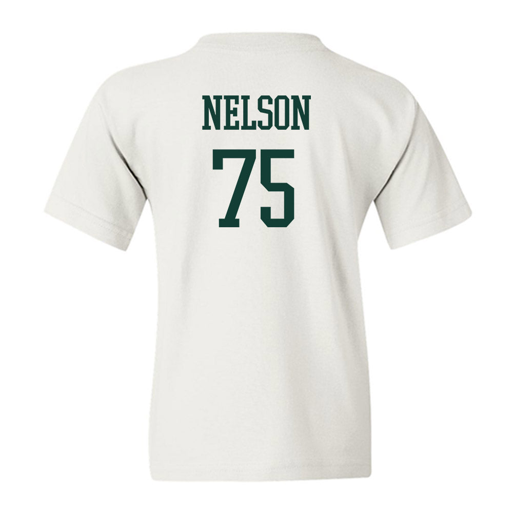 Michigan State - NCAA Football : Ben Nelson - Youth T-Shirt-1