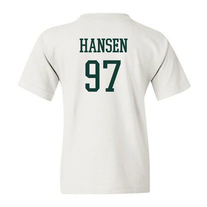 Michigan State - NCAA Football : Maverick Hansen - Youth T-Shirt-1