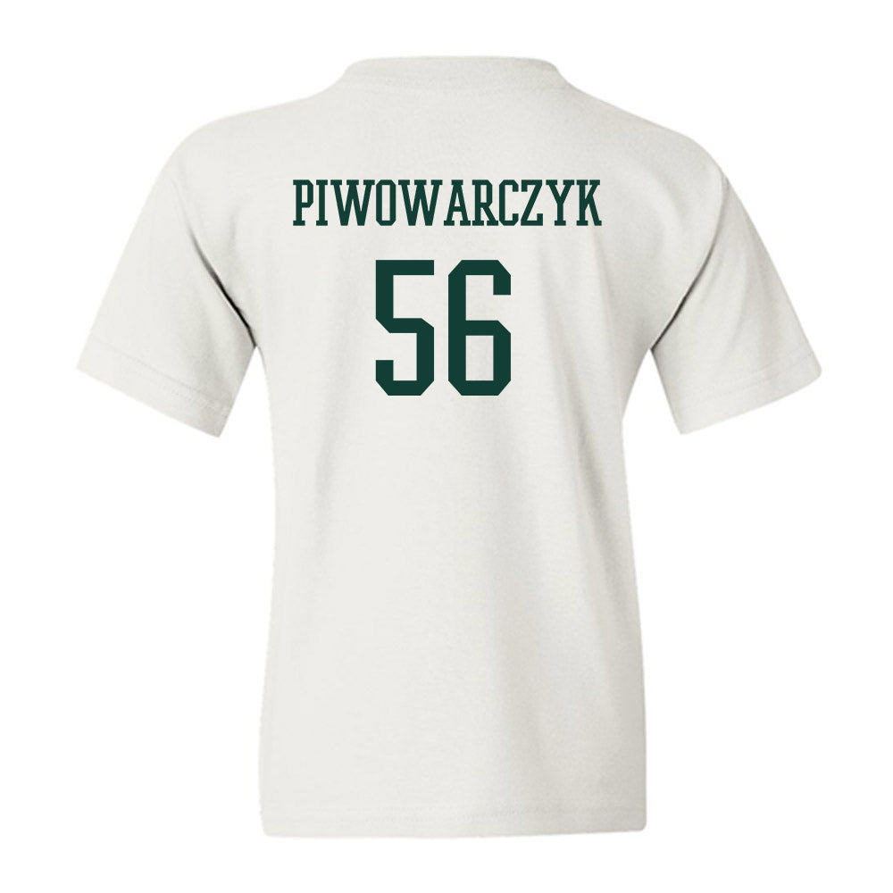 Michigan State - NCAA Football : Christopher Piwowarczyk - Youth T-Shirt-1