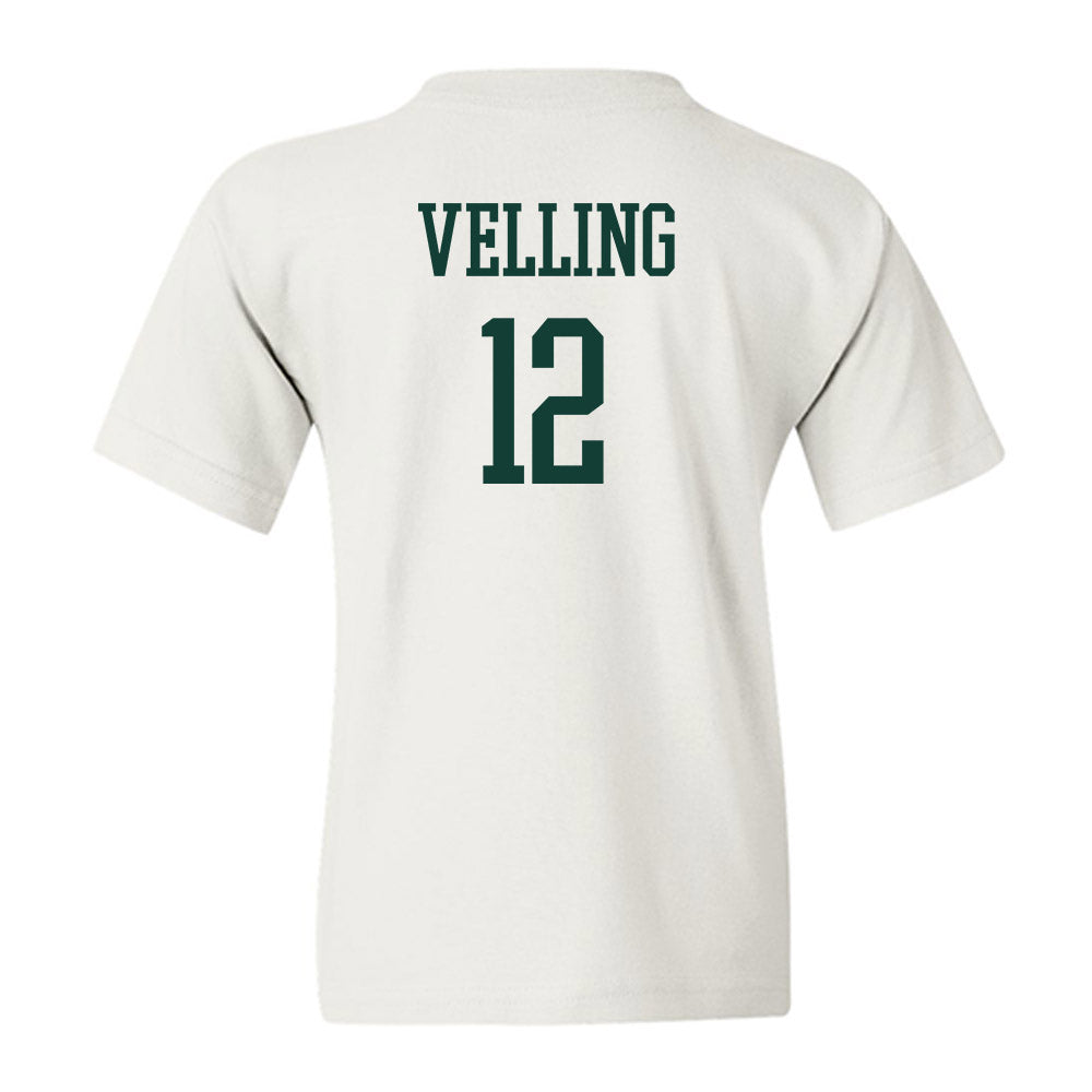 Michigan State - NCAA Football : Jack Velling - Youth T-Shirt-1