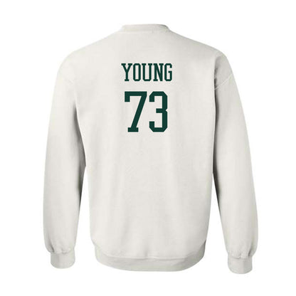 Michigan State - NCAA Football : Rustin Young - Crewneck Sweatshirt-1
