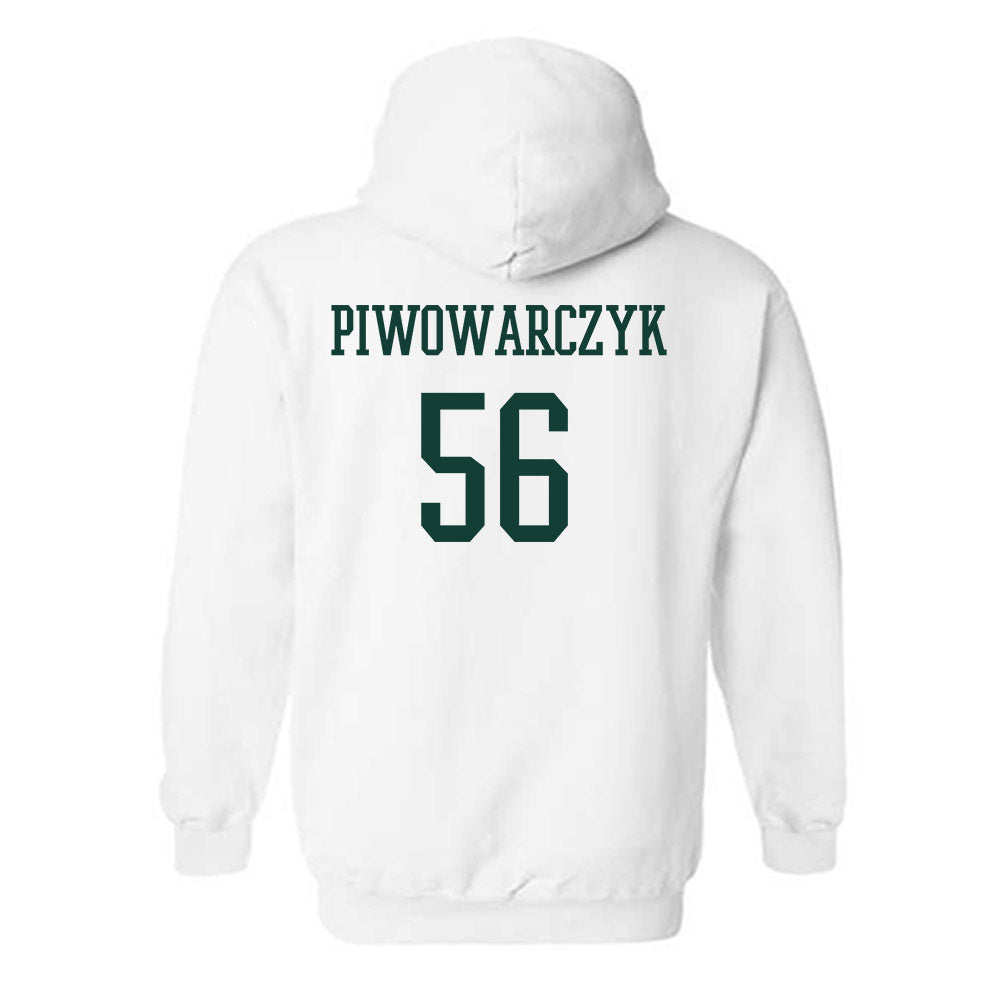 Michigan State - NCAA Football : Christopher Piwowarczyk - Hooded Sweatshirt-1