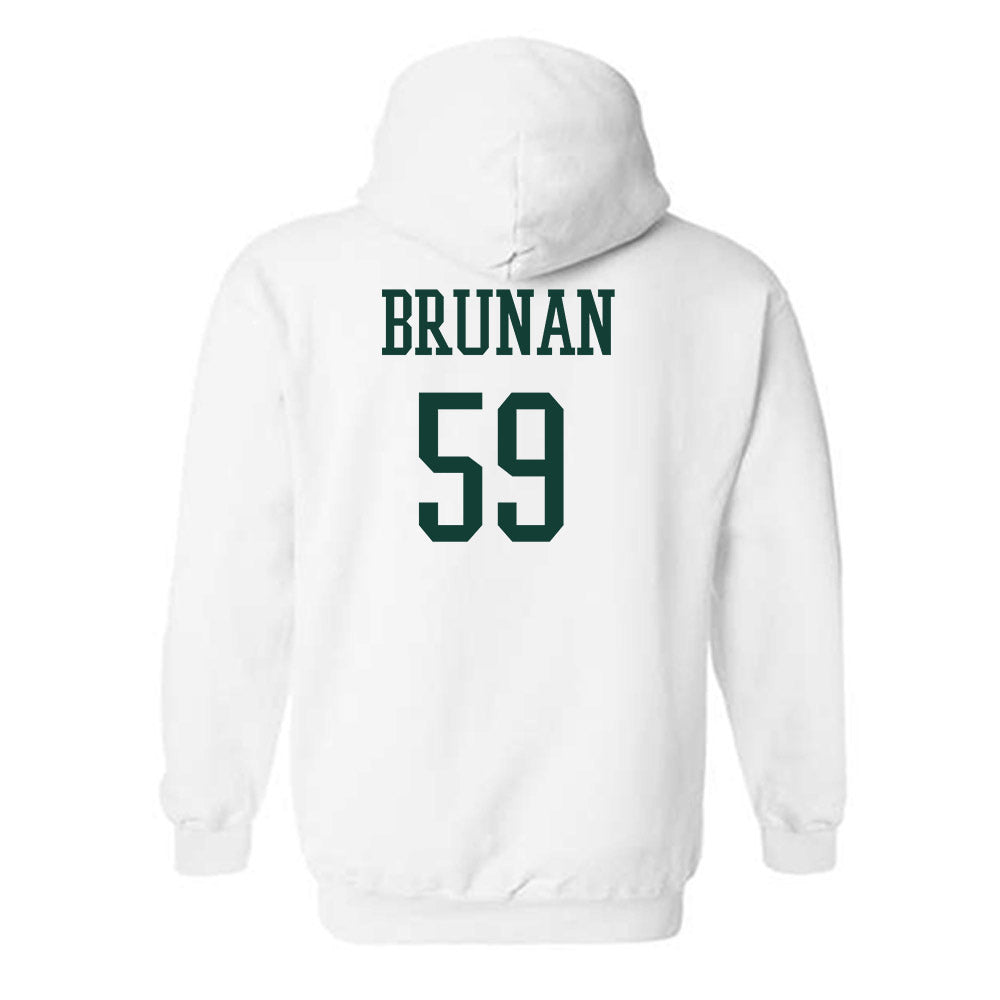 Michigan State - NCAA Football : Kyler Brunan - Hooded Sweatshirt-1