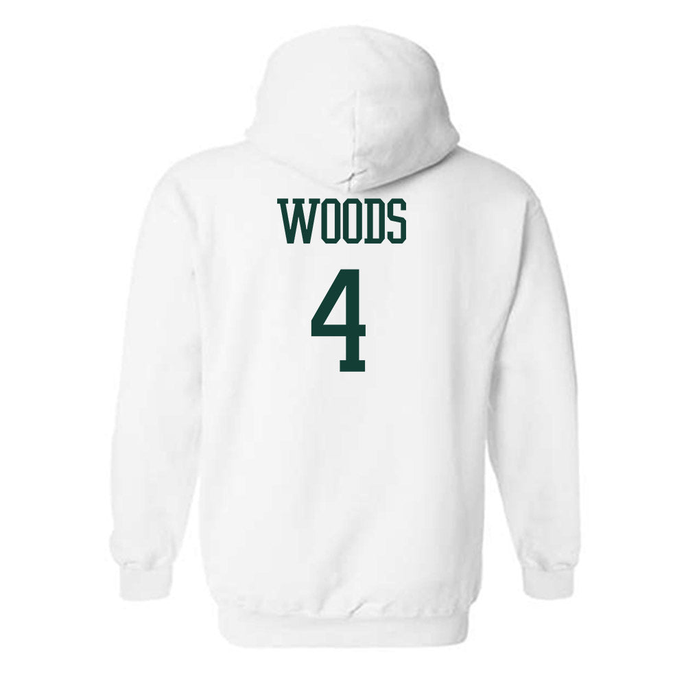 Michigan State - NCAA Football : Edward Woods - Hooded Sweatshirt-1