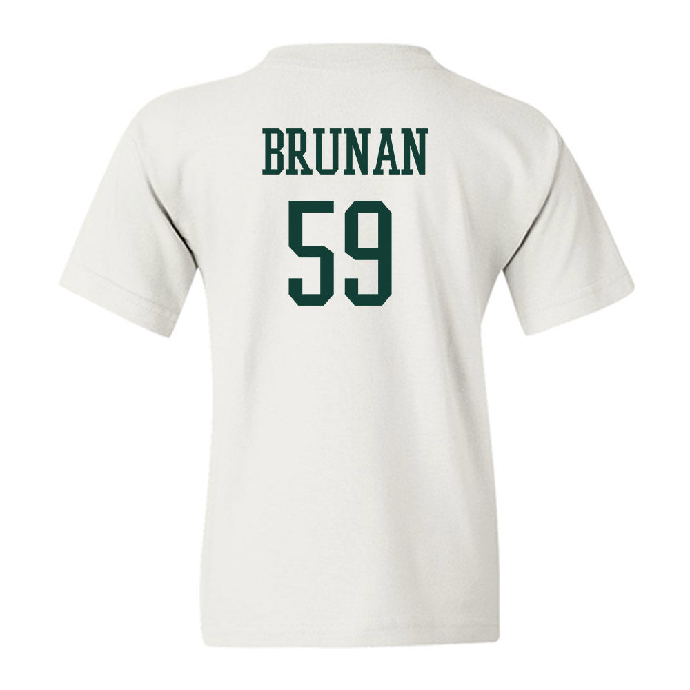 Michigan State - NCAA Football : Kyler Brunan - Youth T-Shirt-1