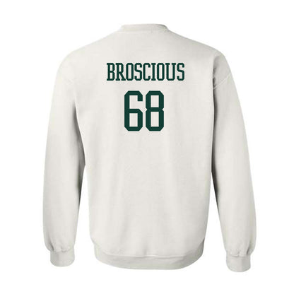 Michigan State - NCAA Football : Gavin Broscious - Crewneck Sweatshirt-1