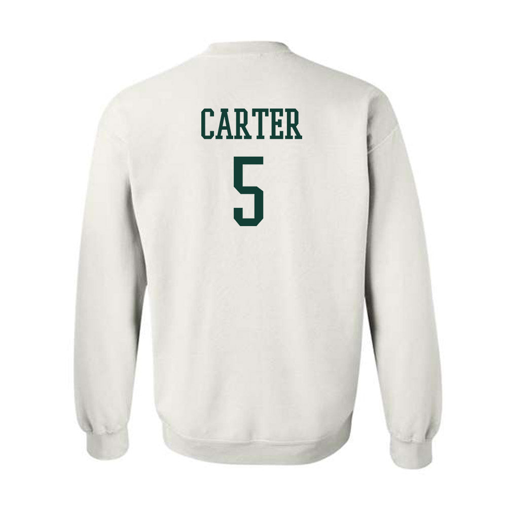 Michigan State - NCAA Football : Nathan Carter - Crewneck Sweatshirt-1