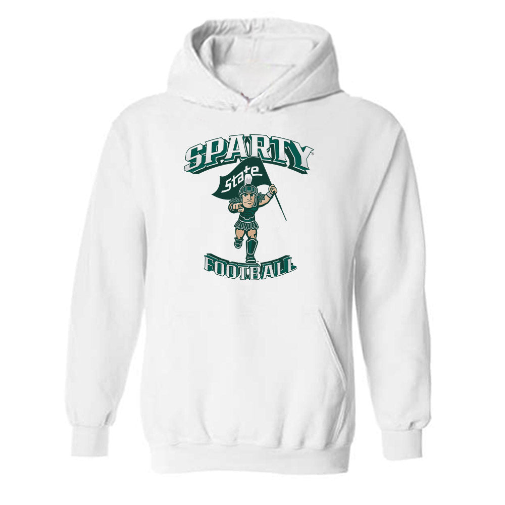 Michigan State - NCAA Football : Jay Coyne - Hooded Sweatshirt-0