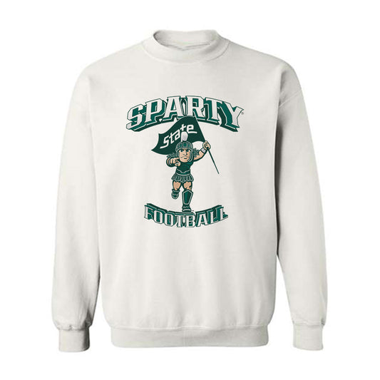 Michigan State - NCAA Football : Rustin Young - Crewneck Sweatshirt-0