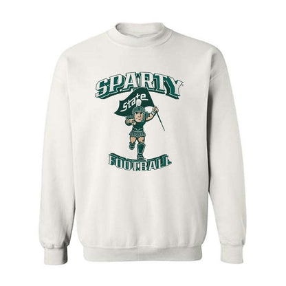Michigan State - NCAA Football : Wyatt Hook - Crewneck Sweatshirt-0
