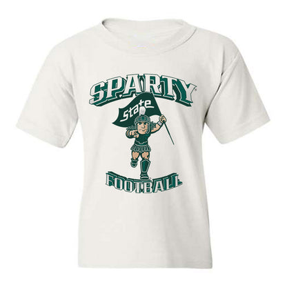 Michigan State - NCAA Football : Wyatt Hook - Youth T-Shirt-0