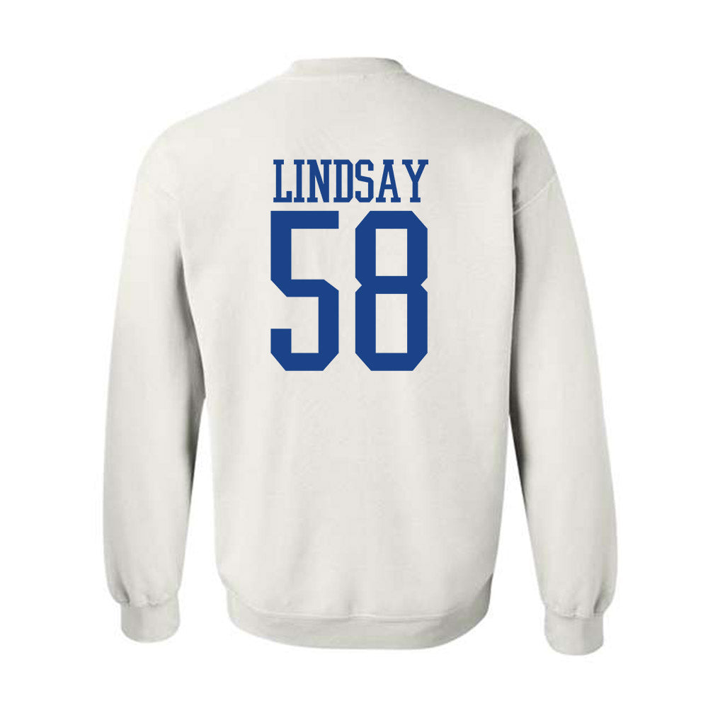 Pittsburgh - NCAA Football : mason lindsay - Classic Shersey Crewneck Sweatshirt-1