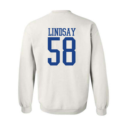 Pittsburgh - NCAA Football : mason lindsay - Classic Shersey Crewneck Sweatshirt-1