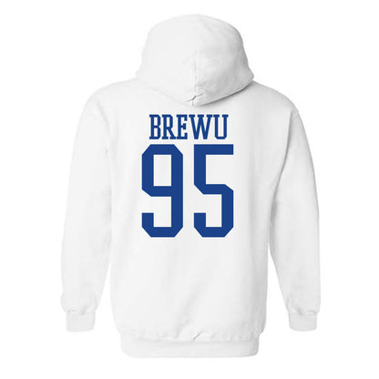 Pittsburgh - NCAA Football : Francis Brewu - Classic Shersey Hooded Sweatshirt