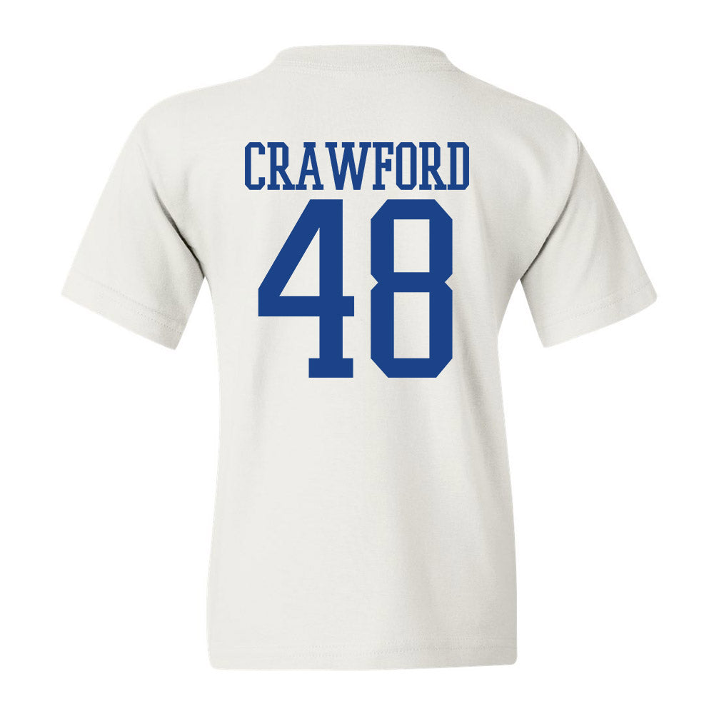 Pittsburgh - NCAA Football : Nico Crawford - Youth T-Shirt