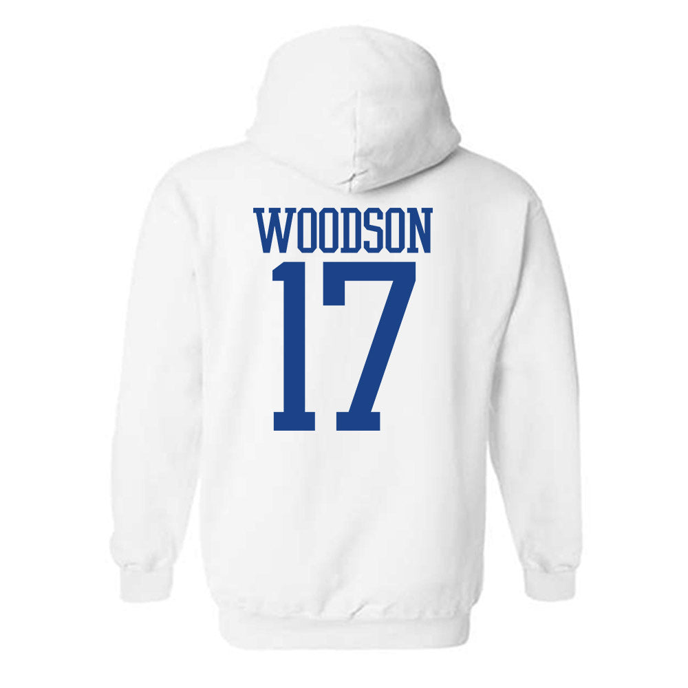 Pittsburgh - NCAA Football : Cole Woodson - Classic Shersey Hooded Sweatshirt-1