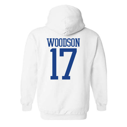 Pittsburgh - NCAA Football : Cole Woodson - Classic Shersey Hooded Sweatshirt-1