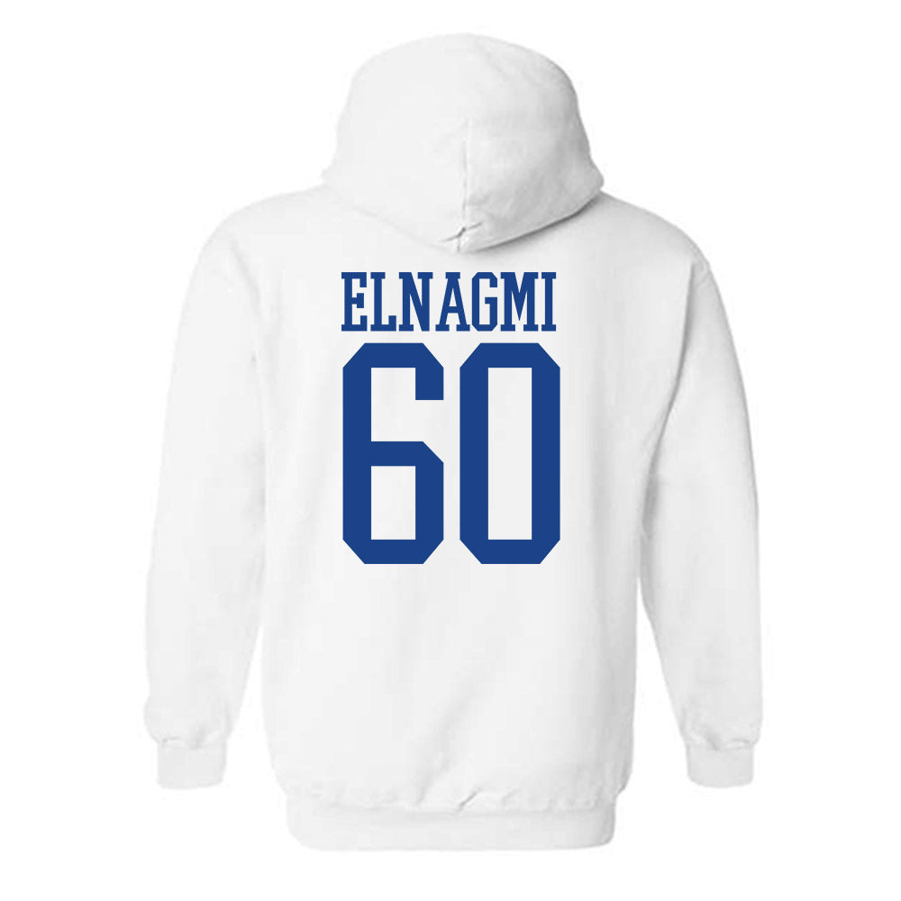Pittsburgh - NCAA Football : Akram Elnagmi - Classic Shersey Hooded Sweatshirt-1