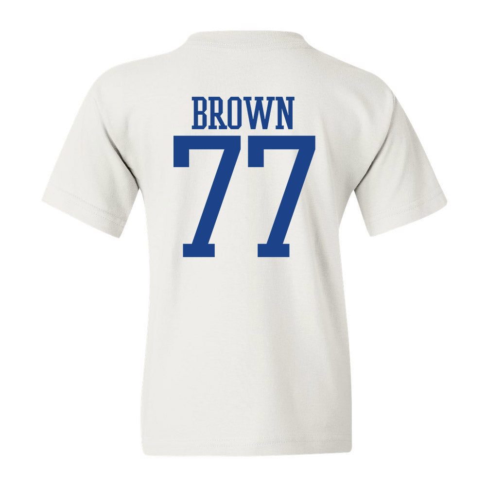 Pittsburgh - NCAA Football : Jackson Brown - Youth T-Shirt