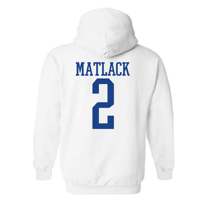 Pittsburgh - NCAA Football : Nate Matlack - Classic Shersey Hooded Sweatshirt