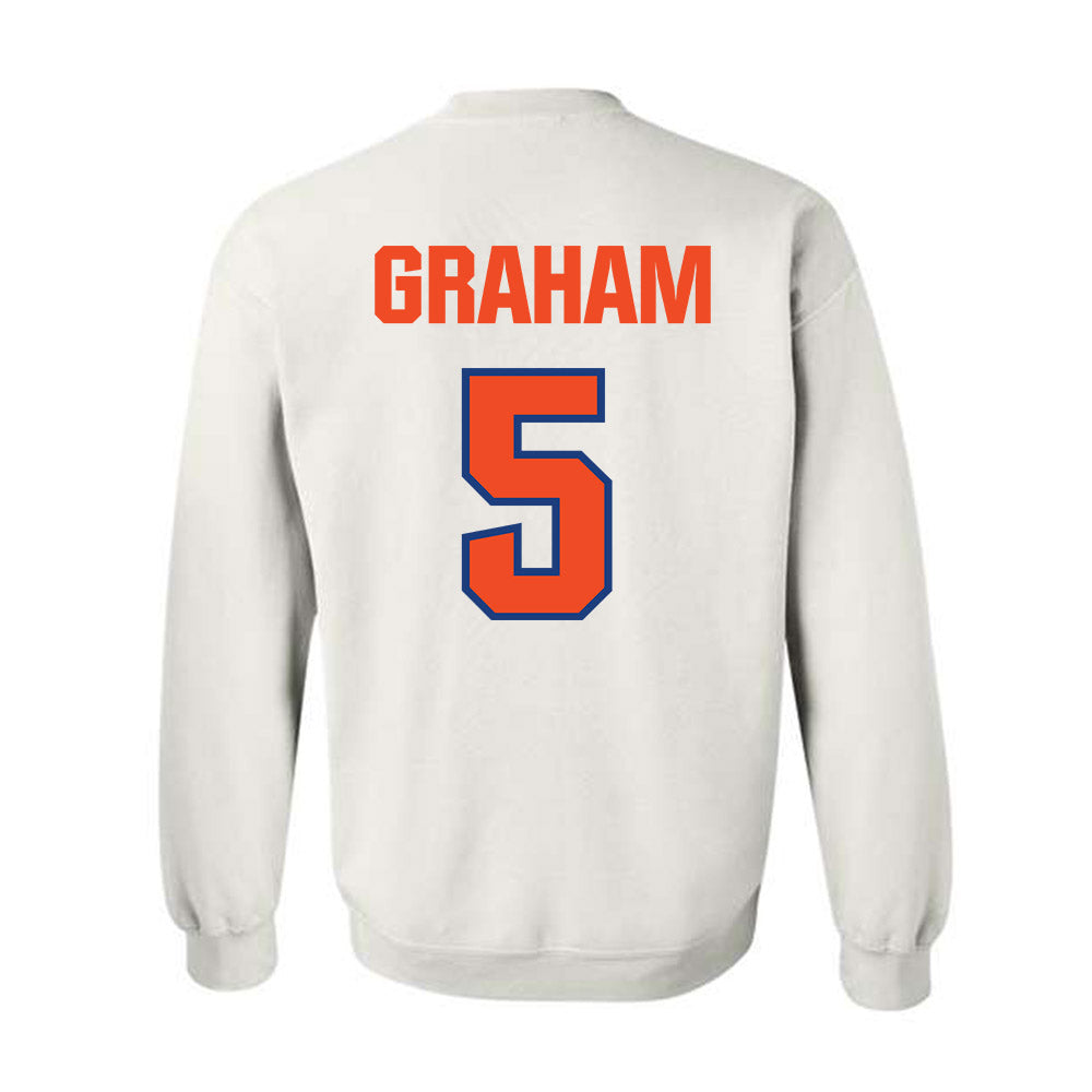 Florida - NCAA Football : Myles Graham - Crewneck Sweatshirt Sports Shersey
