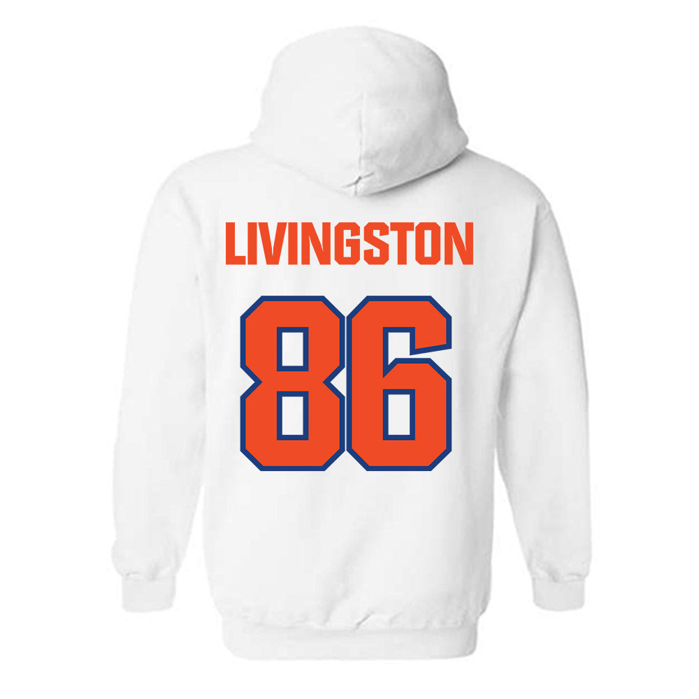 Florida - NCAA Football : Tony Livingston - Sports Shersey Hooded Sweatshirt