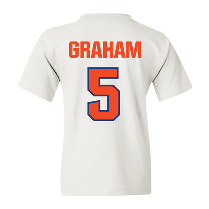 Florida - NCAA Football : Myles Graham - Youth T-Shirt Sports Shersey