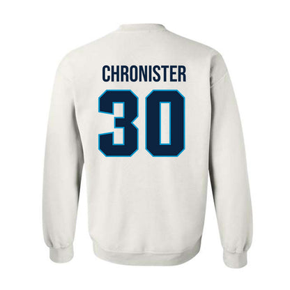 Xavier - NCAA Baseball : Ashton Chronister - Crewneck Sweatshirt Sports Shersey