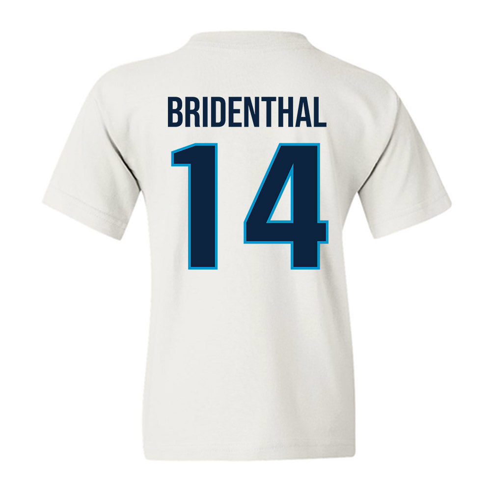 Xavier - NCAA Baseball : Eli Bridenthal - Sports Shersey Youth T-Shirt-1