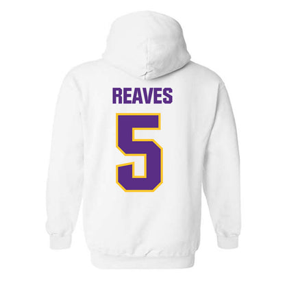 LSU - NCAA Baseball : Tanner Reaves - Sports Shersey Hooded Sweatshirt