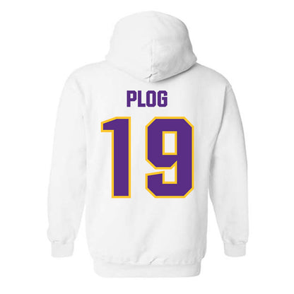LSU - NCAA Baseball : Ethan Plog - Sports Shersey Hooded Sweatshirt-1