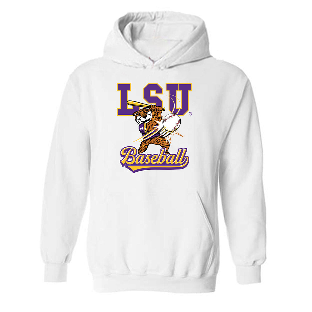 LSU - NCAA Baseball : Ethan Plog - Sports Shersey Hooded Sweatshirt-0