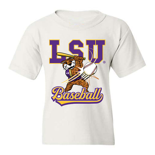 LSU - NCAA Baseball : Ethan Frey - Sports Shersey Youth T-Shirt-0