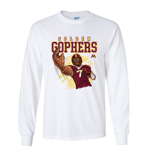 Minnesota - NCAA Football : Chris Autman-Bell Long Sleeve T-shirt